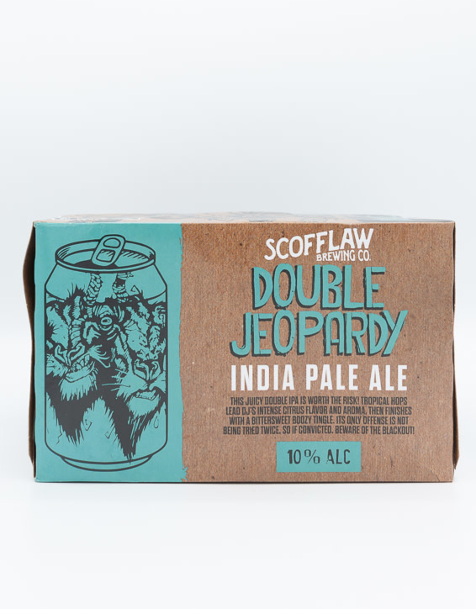 Scofflaw Brewing Scofflaw Double Jeopardy Double IPA 6 Pk Cans