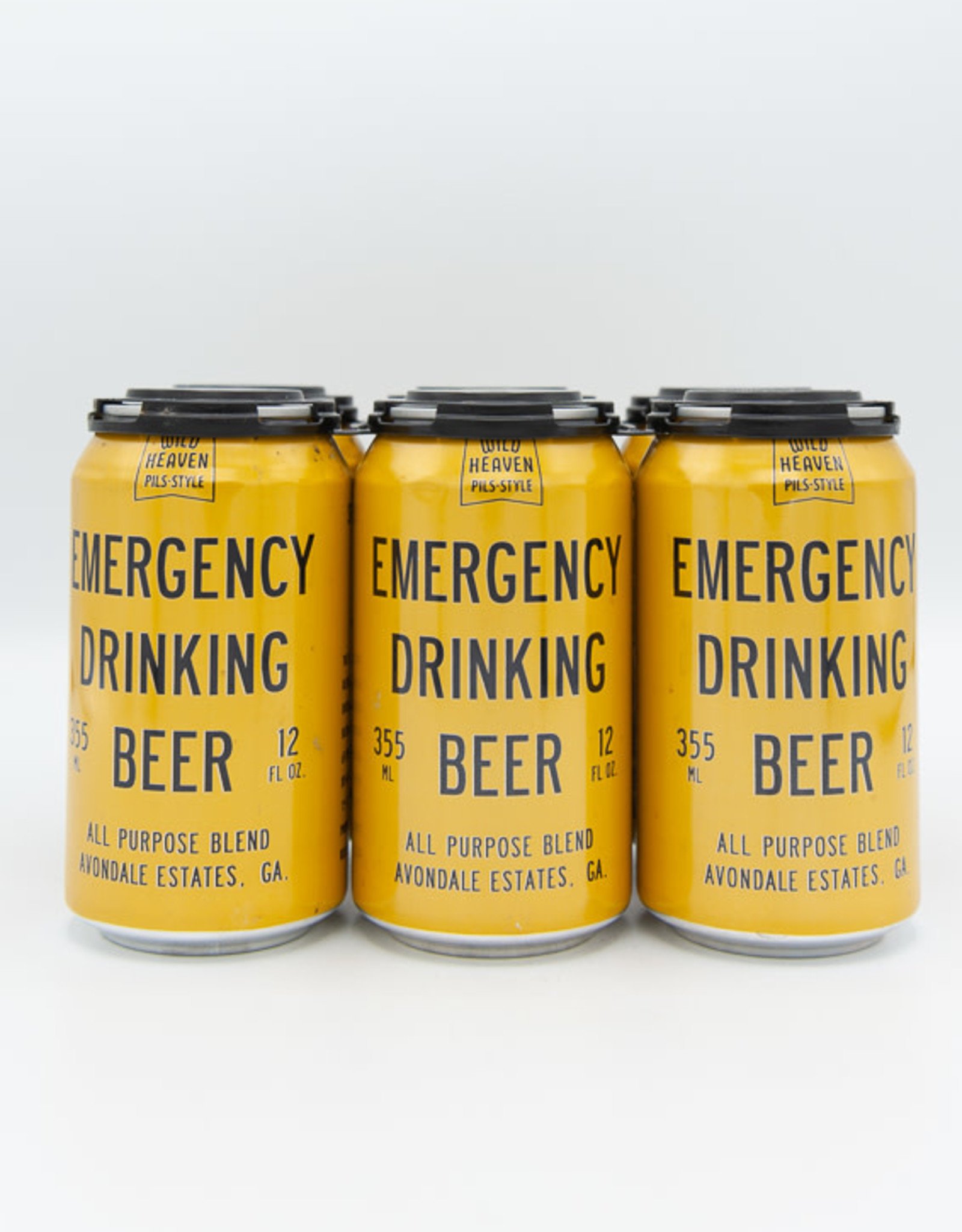 Wild Heaven Beer Wild Heaven Emergency Drinking Beer 6 Pk Cans