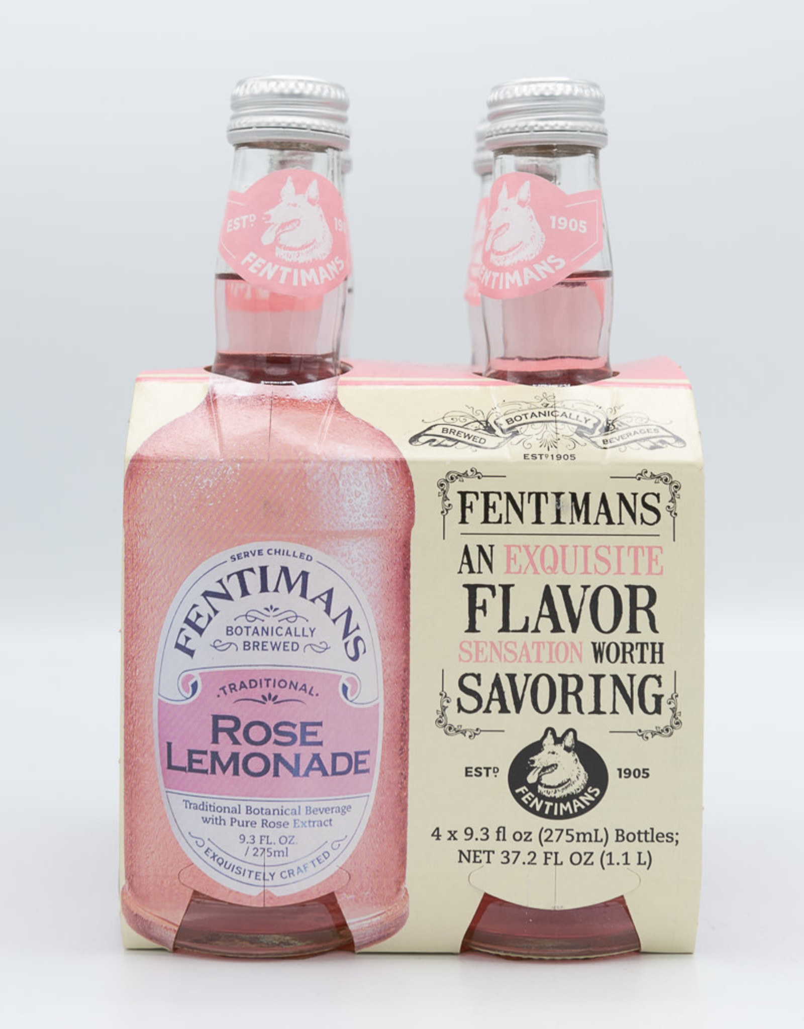 Fentimans Fentimans Rose Lemonade 9 Oz Bottles