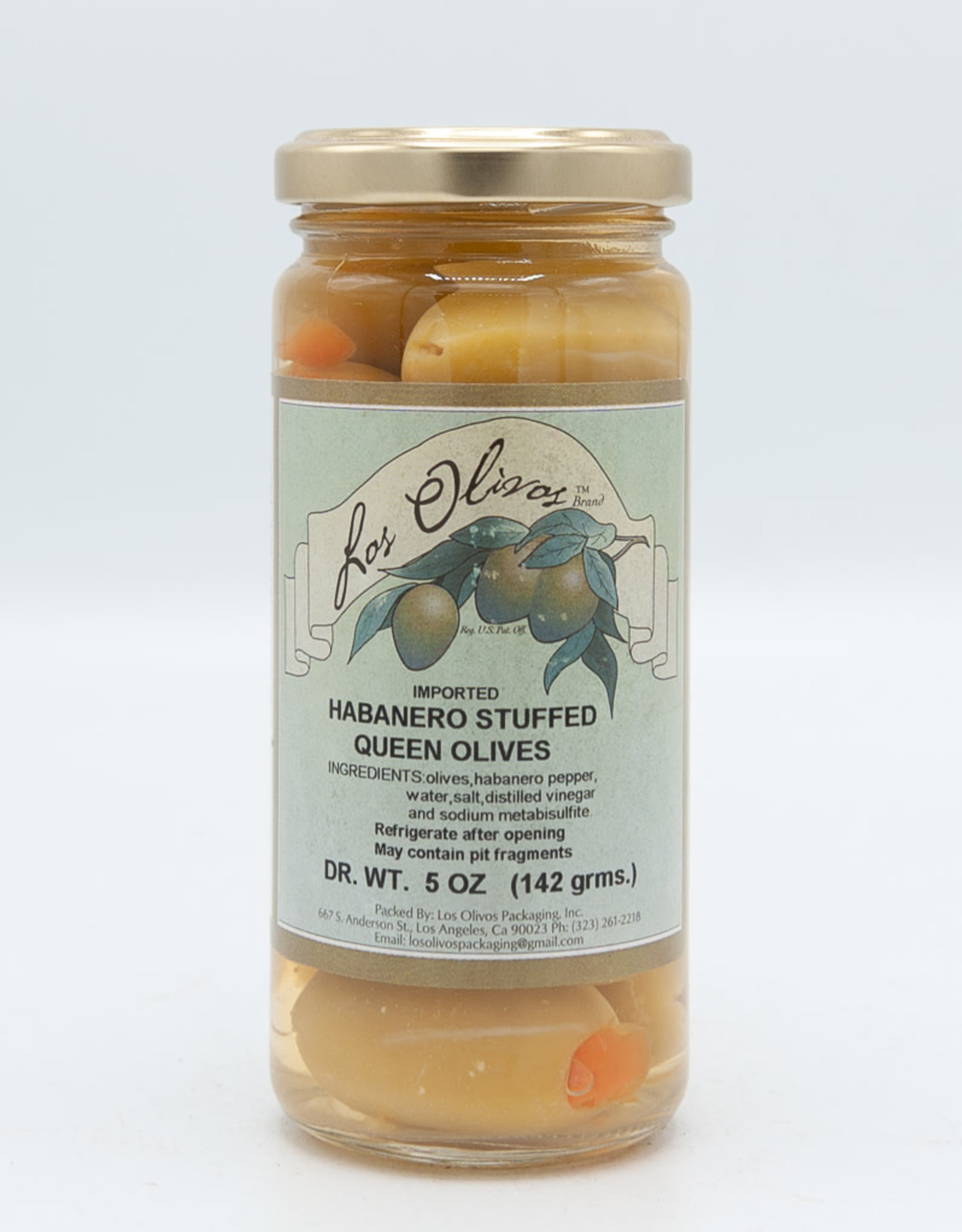Los Olivos Los Olivos Habanero Stuffed Olives