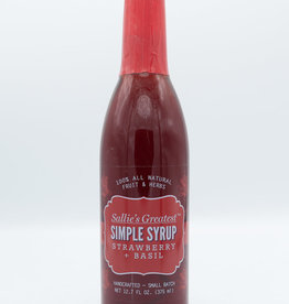 Sallie's Syrups Sallie's Greatest Strawberry & Basil Simple Syrup