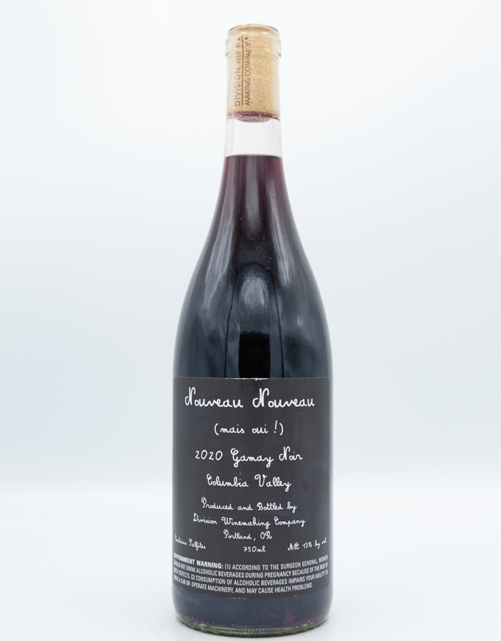 Division Wine Co. Division "Nouveau Nouveau" Gamay