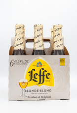 Leffe Blonde Belgian Abbey Ale 6 Pk Bottles