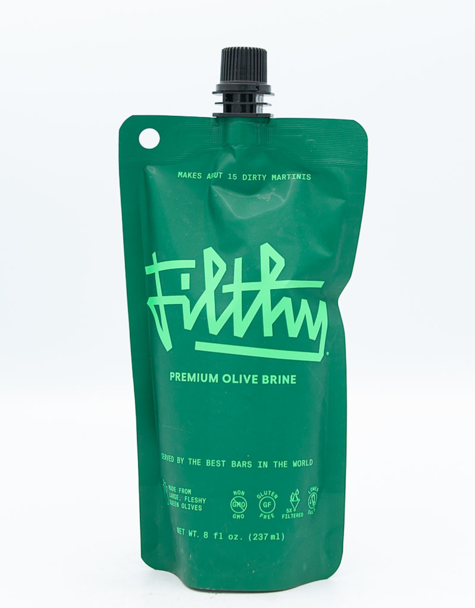Filthy Filthy Olive Brine  8oz Pouch