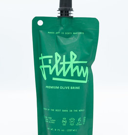 Filthy Filthy Olive Brine  8oz Pouch