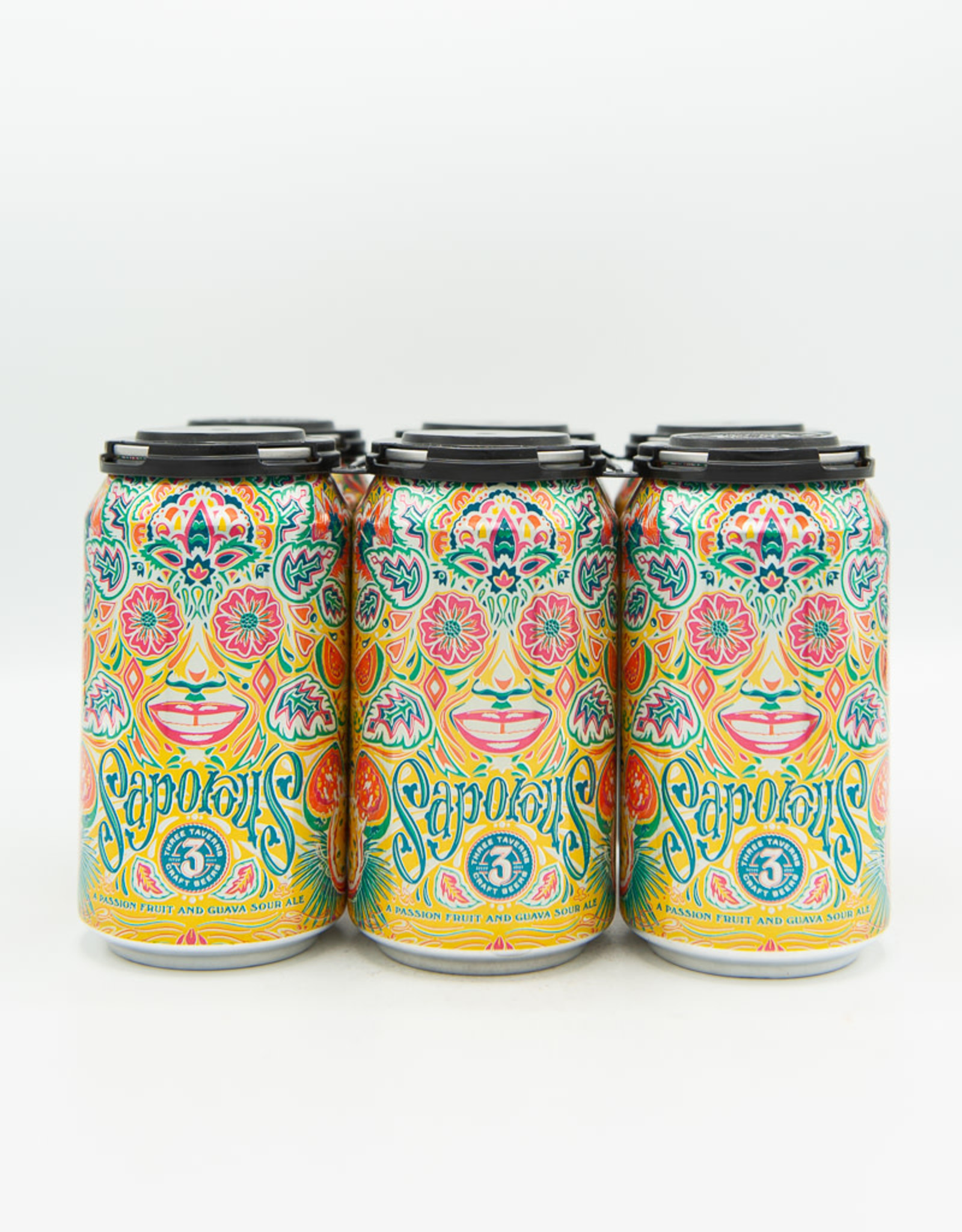 Three Taverns Three Taverns Saporous Passion Fruit Guava Sour Ale 6 Pk Cans