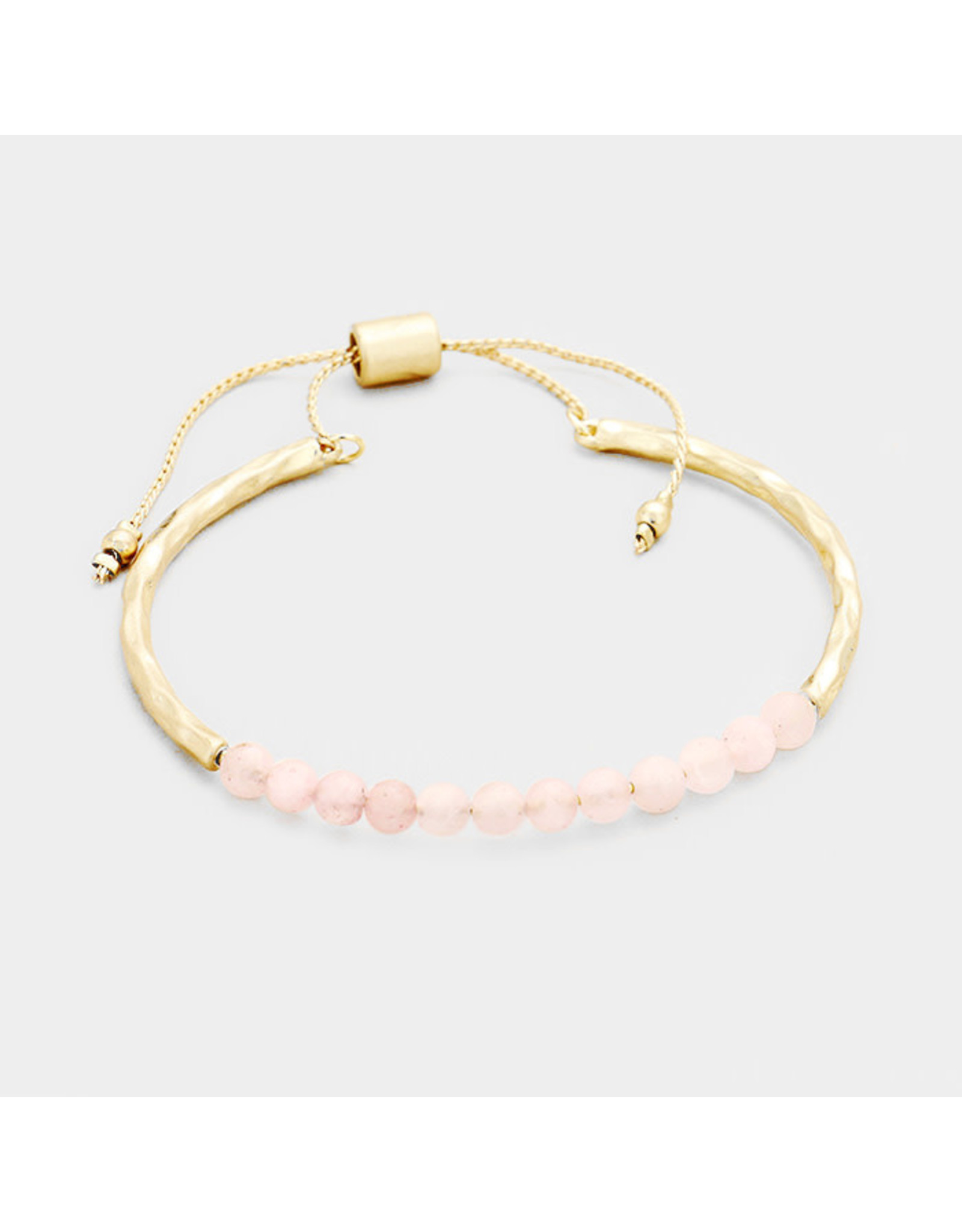 hammered metal bracelet