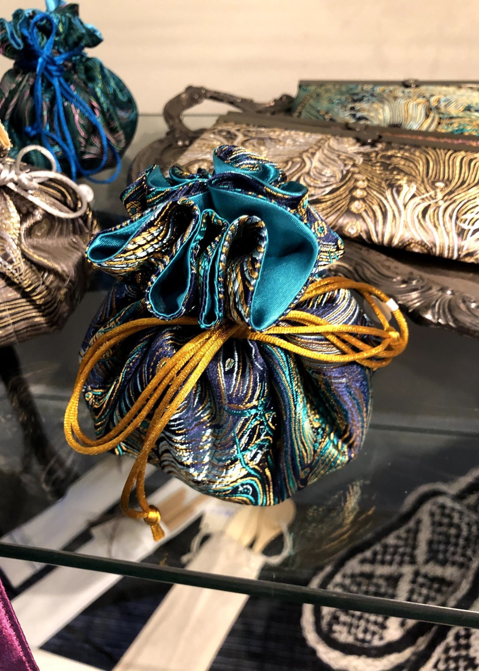 Silk Jewelry Pouch