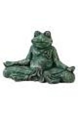 Meditating Green Frog