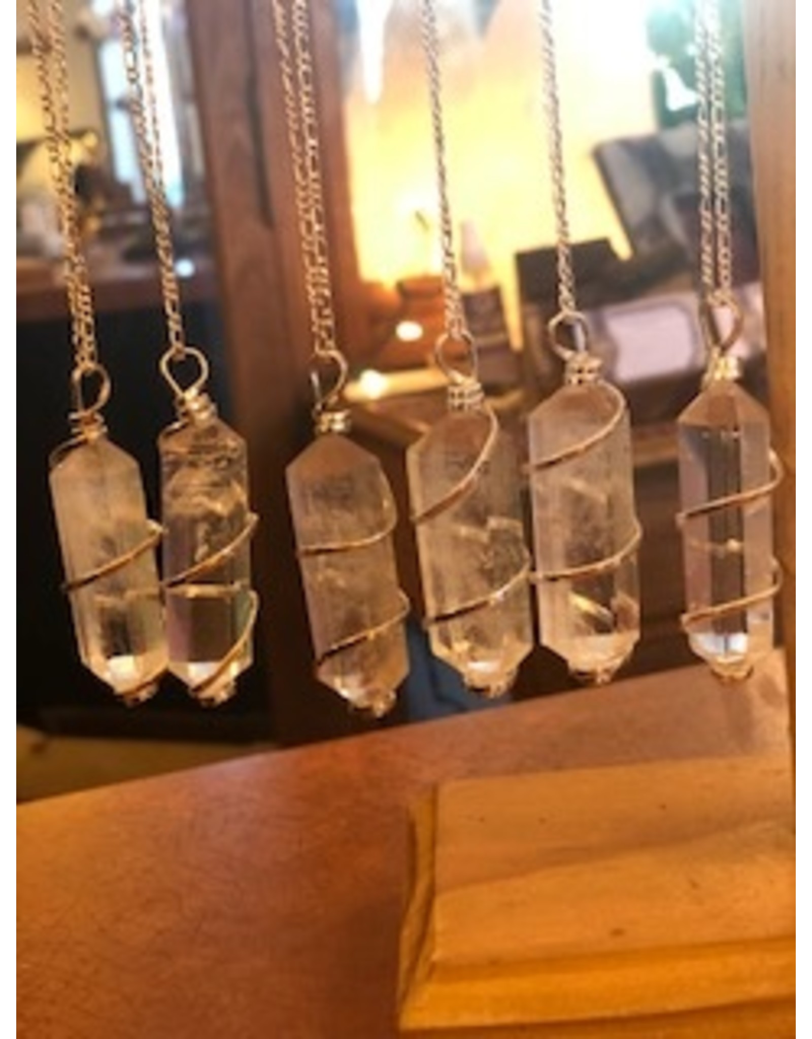 Double Terminated Crystal Necklace 