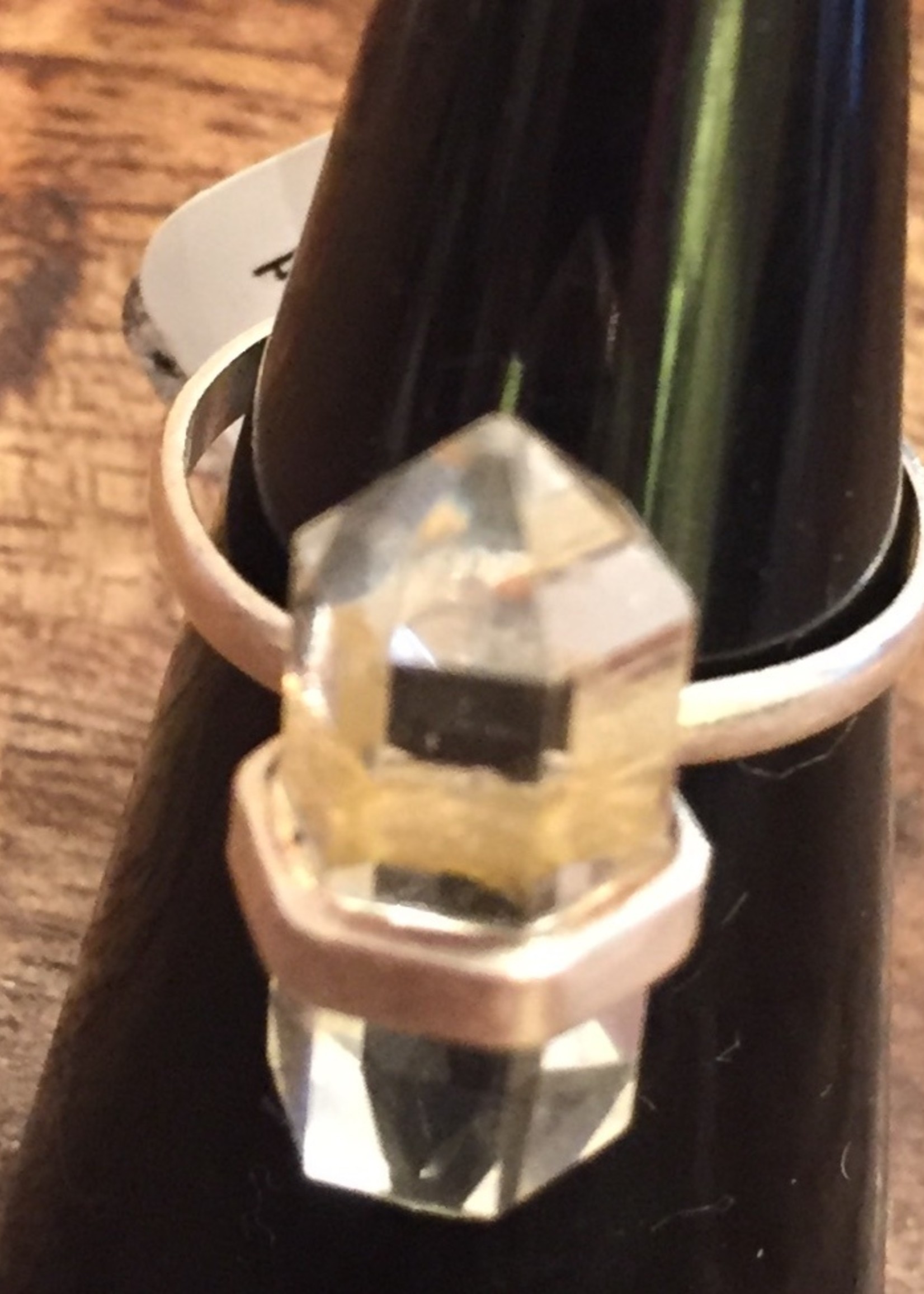 Double Terminated Sterling Ring