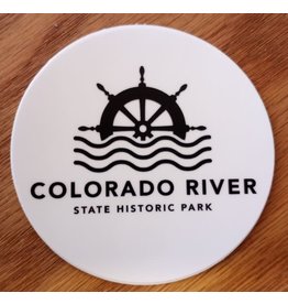 Colorado River SHP 3 inch Round Sticker