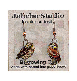 Jabebo Burrowìng Owl Earrings