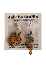 Jabebo Diamondback Rattlesnake Earrings