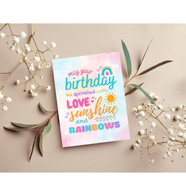 Design Sprinkles Sprinkled With Love Birthday Greeting Card