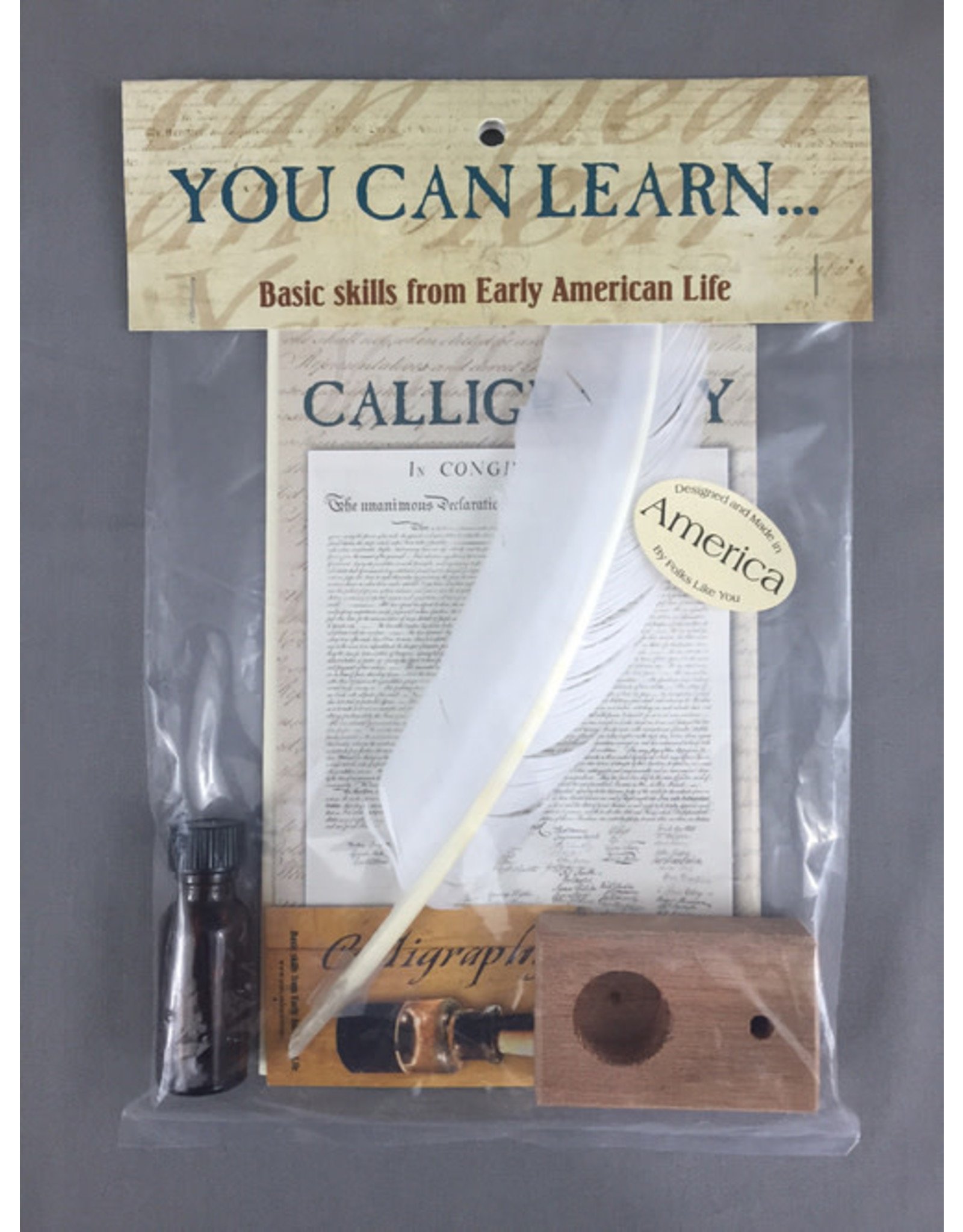 You Can Learn Children's Craft Kit - Calligraphy