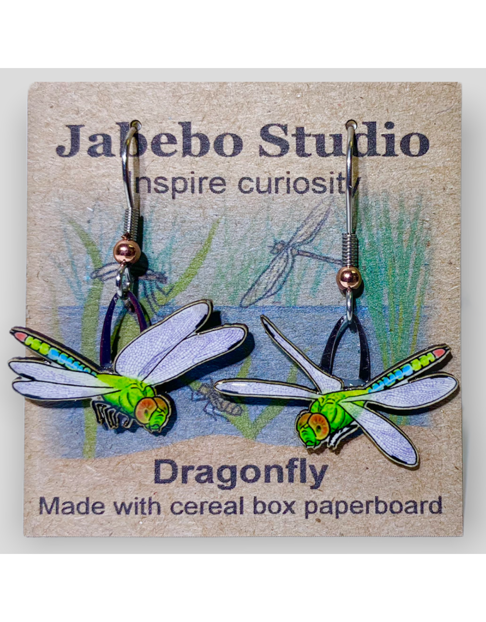 Jabebo Dragonfly Earrings