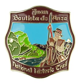 Juan Bautista De Anza NHT Walking Stick Medallion