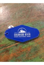 Motel Key Chain Colorado River SHP Royal Blue