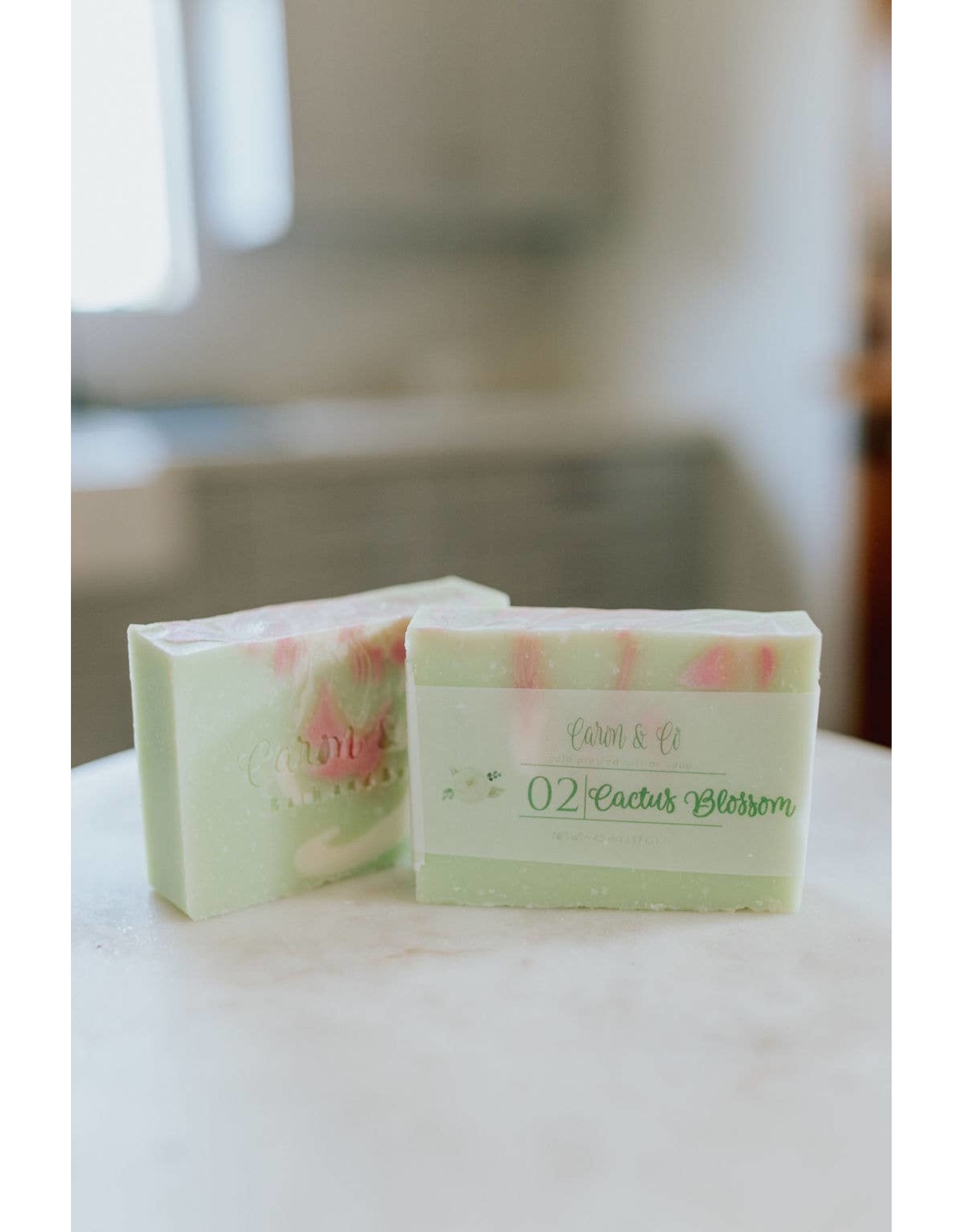 Caron & Co Bath and Body Cactus Blossom Soap - Slice