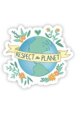 Big Moods Respect the Planet Sticker