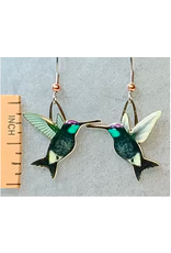 Jabebo Magnificent Hummingbird Earrings