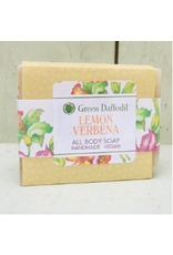 Green Daffodil Bath & Body Lemon Verbena Natural Handmade Bar Soap