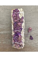Picki Nicki White Sage w/Lavender Flowers Smudge Stick Bundle