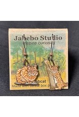 Jabebo Bobcat Earrings