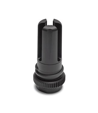 ADVANCED ARMAMENT CO. ADVANCED ARMAMENT CORP BLACKOUT ACCESSORY-MOUNTING FLASH HIDER  - 5.56MM (51 TOOTH RATCHET MOUNT - 1/2X28 THREAD PITCH - 20-30 LB-FT ASSEMBLY TORQUE)