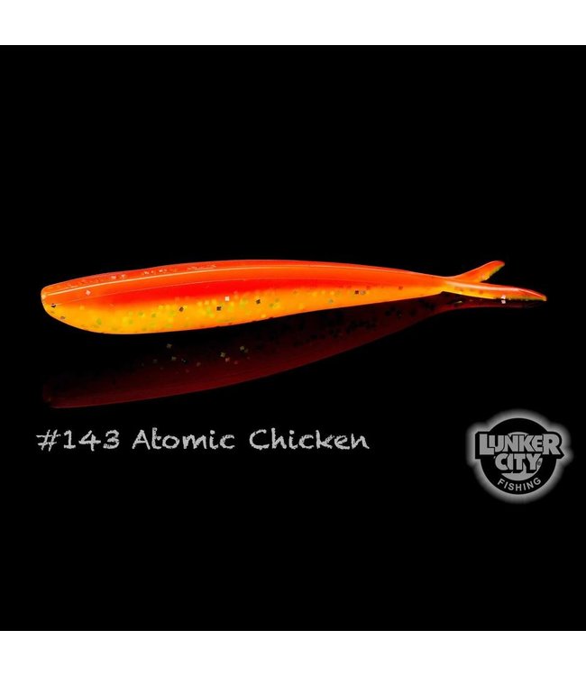 LUNKER CITY FIN-S FISH FORK TAIL MINNOW (10 PACK)