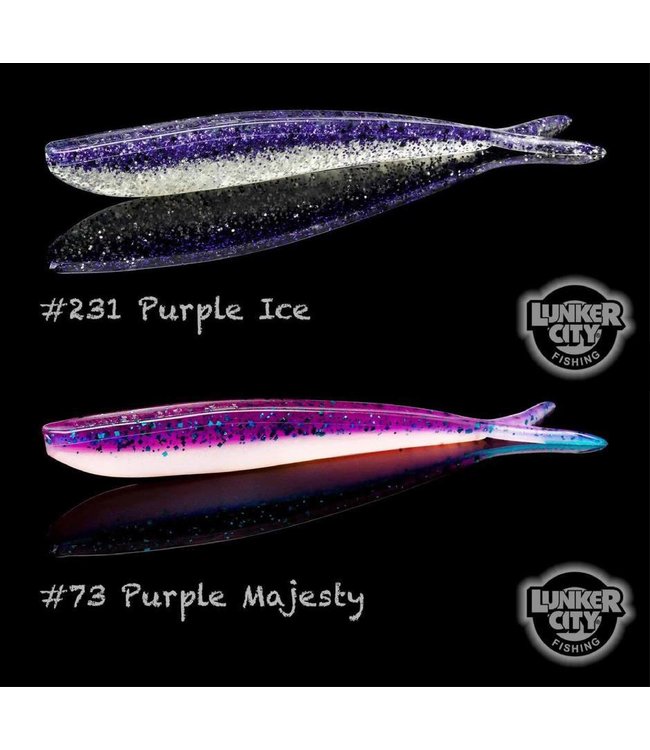 LUNKER CITY FIN-S FISH FORK TAIL MINNOW (10 PACK)