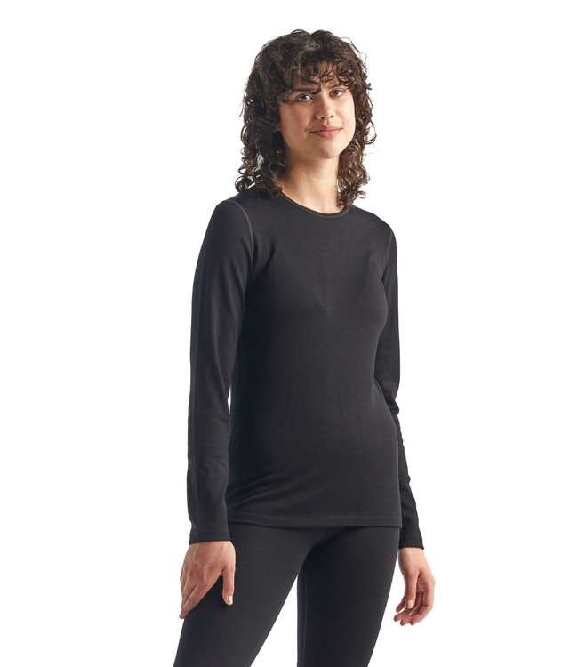 WOMEN'S ICEBREAKER 260 TECH LONG SLEEVE CREWE THERMAL TOP
