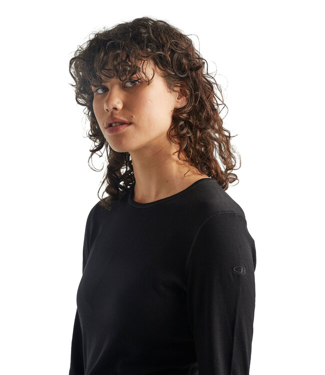 WOMEN'S ICEBREAKER 260 TECH LONG SLEEVE CREWE THERMAL TOP
