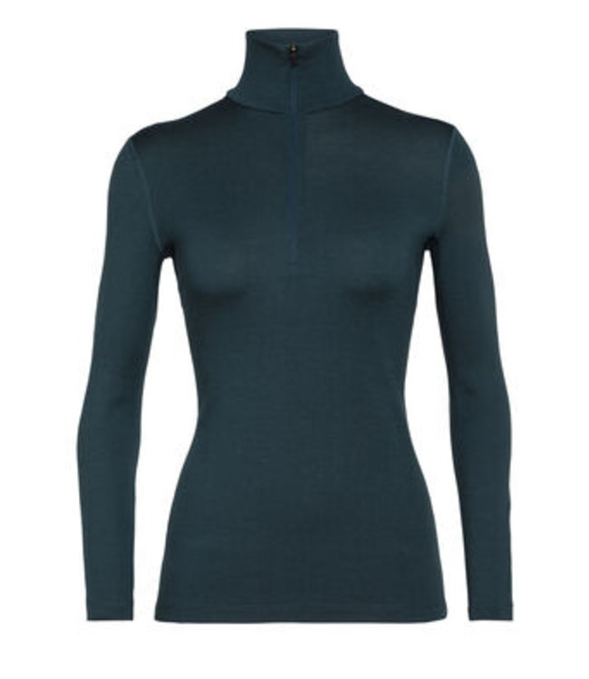 WOMEN'S ICEBREAKER 260 TECH LONG SLEEVE HALF-ZIP THERMAL TOP