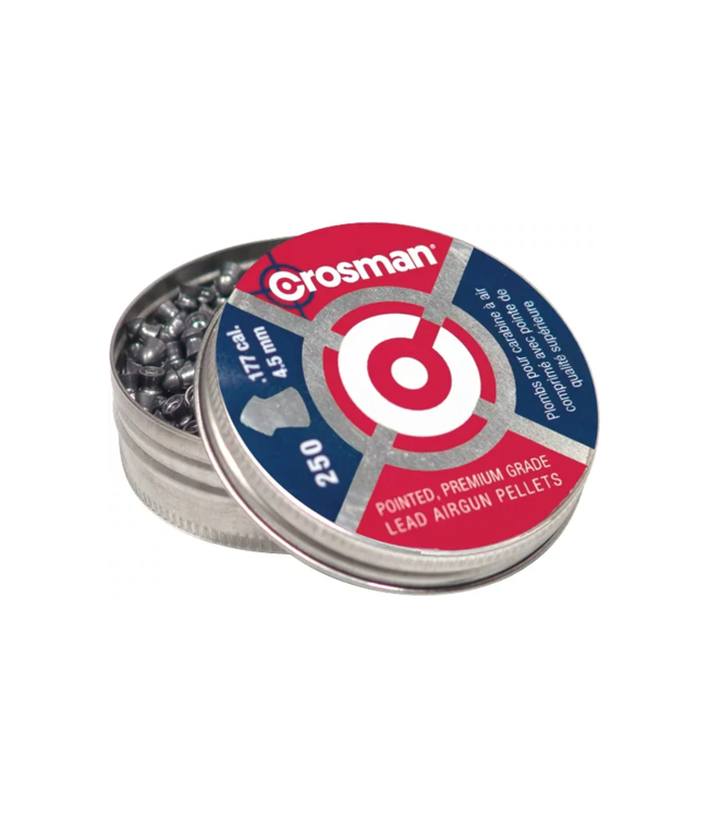 CROSMAN .177 CAL - POINTED PELLETS (250-COUNT)
