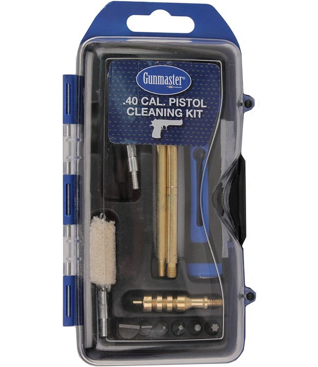 DAC GUNMASTER PISTOL CLEANING KIT (14-PIECE) - 10MM/.40 CAL