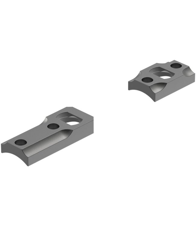 LEUPOLD STANDARD - SAVAGE 10/110 ROUND RECEIVER - SCOPE MOUNT BASE (2-PIECE) - MATTE