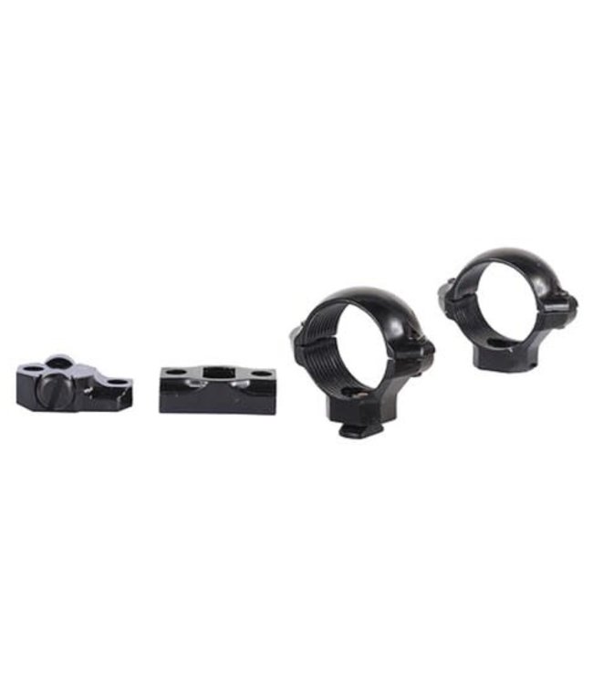 MILLETT TURN-IN STANDARD 2-PIECE SCOPE BASE (REM 7400/7600) - MATTE