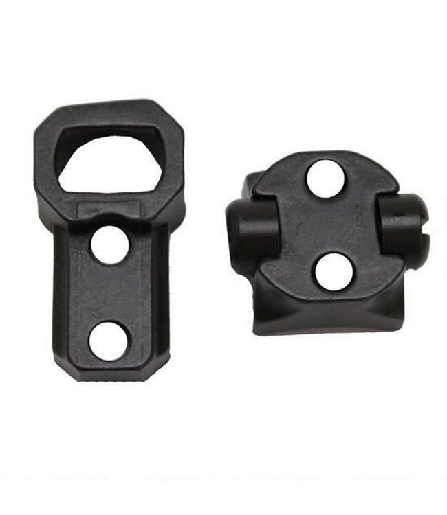 MILLETT TURN-IN STANDARD 2-PIECE SCOPE BASE (BROWNING BLR/BAR) - MATTE