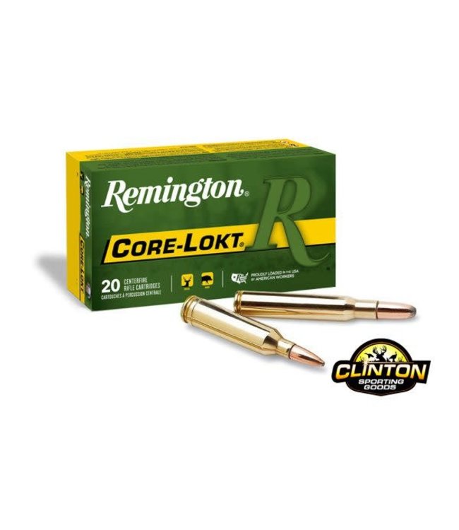 REMINGTON .260 REM - 140GR (SP) - CORE-LOKT (20 CARTRIDGES)