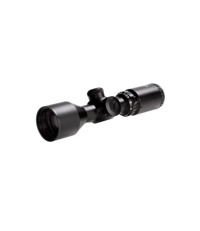 SUN OPTICS COMPACT RIFLESCOPE - 3-9X42 MM - RED-GREEN MIL-DOT ILLUMINATED RETICLE