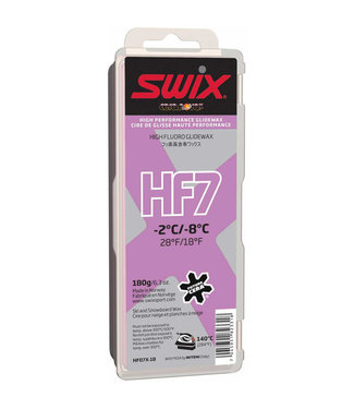 SWIX SWIX HF7X (-8°C/-2°C) VIOLET HIGH-FLUORO GLIDE WAX