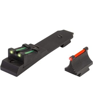 TRUGLO TRUGLO FIBER-OPTIC LEVER-ACTION RIFLE SIGHT - .500" GREEN/RED (HENRY GOLDEN BOY .22 MAG/.17 HMR, HENRY BIG BOY .357/.45 COLT)