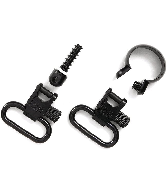 UNCLE MIKE'S 1" QUICK-DETACH SLING SWIVEL SET (PRE-1969 REMINGTON 7600/760/76 ES)