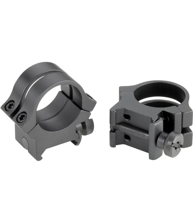 WEAVER QUAD-LOCK DETACHABLE SCOPE RINGS - 1" X-HIGH MATTE