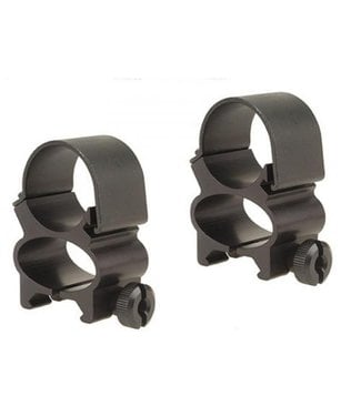 WEAVER WEAVER STEEL LOCK MOUNT SEE-THRU SCOPE RINGS - 1" MATTE