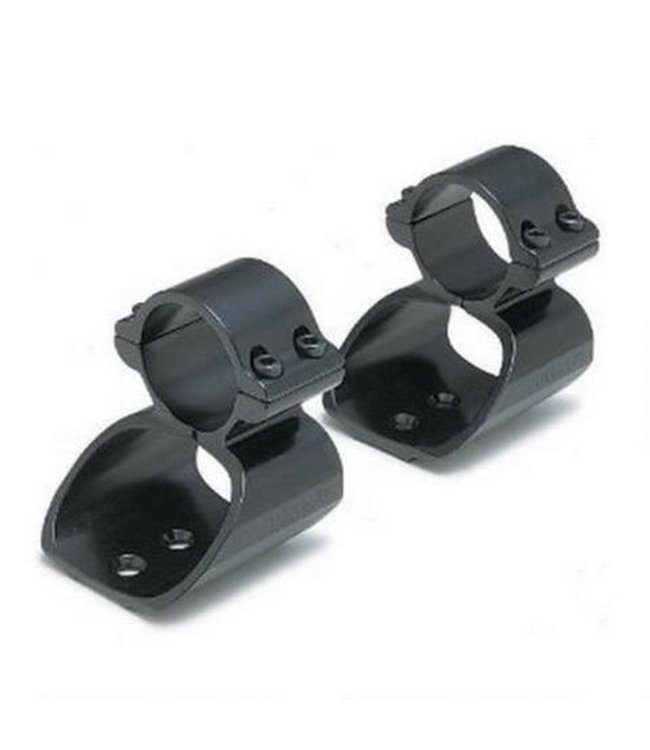 WEAVER STEEL LOCK MOUNT SEE-THRU SCOPE RINGS - 1" MATTE for Remington 742&760