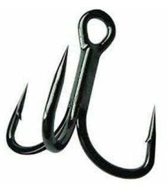 GAMAKATSU GAMAKATSU TREBLE HOOK EXTRA WIDE GAP (EWG) BLACK