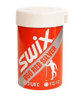 SWIX SWIX V60 (0°C/+3°C) RED SILVER KICK WAX